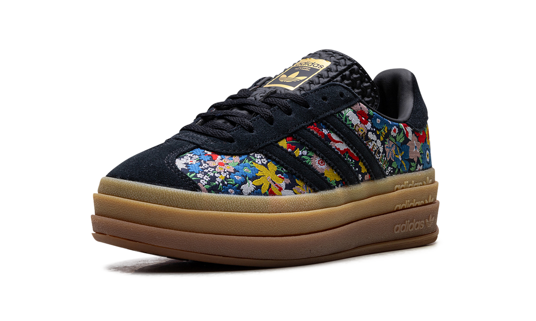 ADIDAS GAZELLE BOLD LIBERTY LONDON FLORAL EMBROIDERY WOMENS