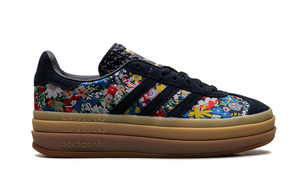 ADIDAS GAZELLE BOLD LIBERTY LONDON FLORAL EMBROIDERY WOMENS