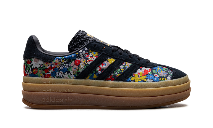 ADIDAS GAZELLE BOLD LIBERTY LONDON FLORAL EMBROIDERY WOMENS