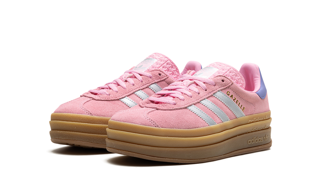 ADIDAS GAZELLE BOLD TRUE PINK SILVER METALLIC GS