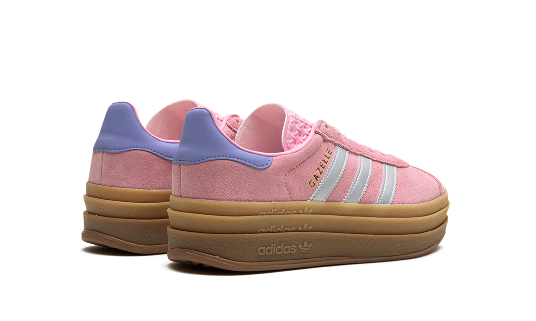 ADIDAS GAZELLE BOLD TRUE PINK SILVER METALLIC GS