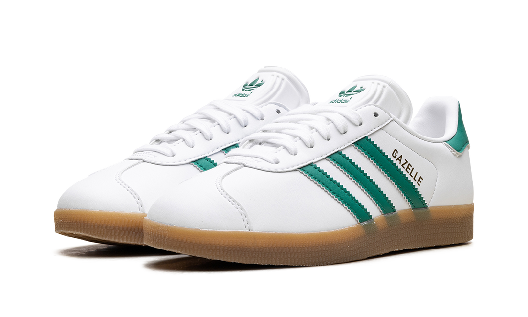 ADIDAS GAZELLE CLOUD WHITE BOLD GREEN