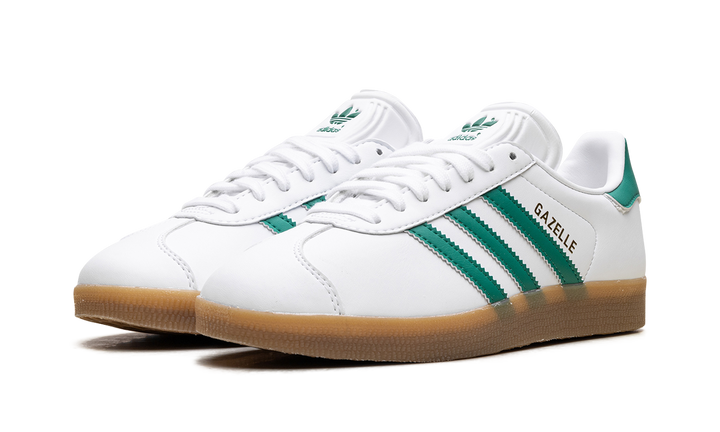 ADIDAS GAZELLE CLOUD WHITE BOLD GREEN