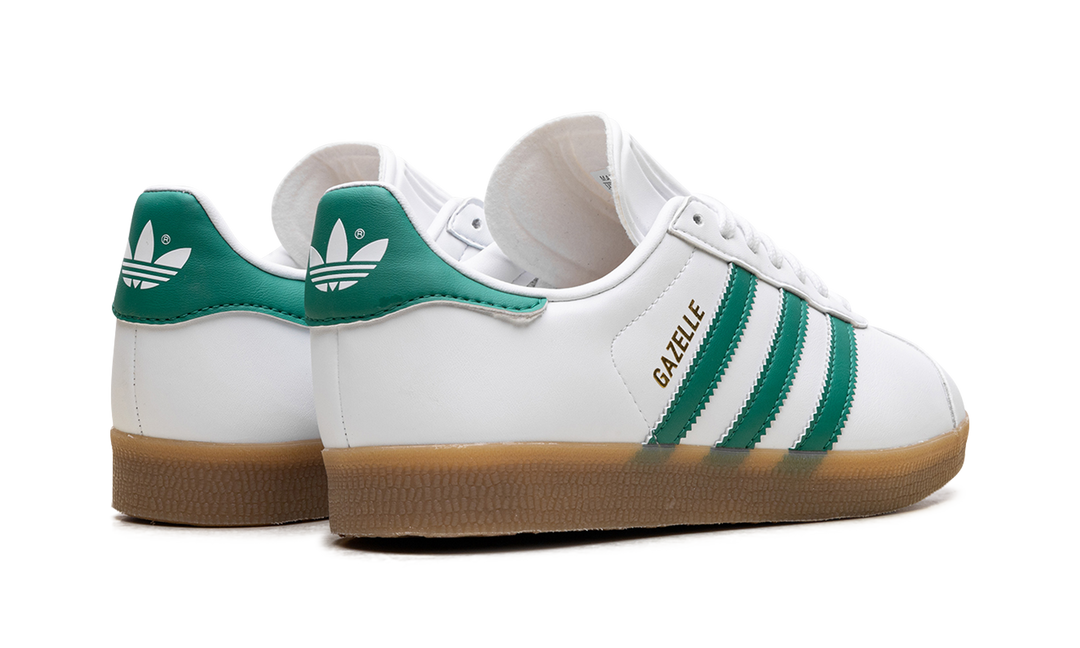ADIDAS GAZELLE CLOUD WHITE BOLD GREEN