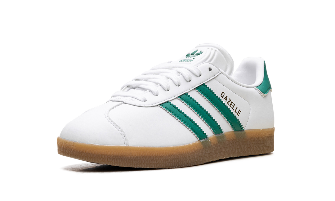ADIDAS GAZELLE CLOUD WHITE BOLD GREEN