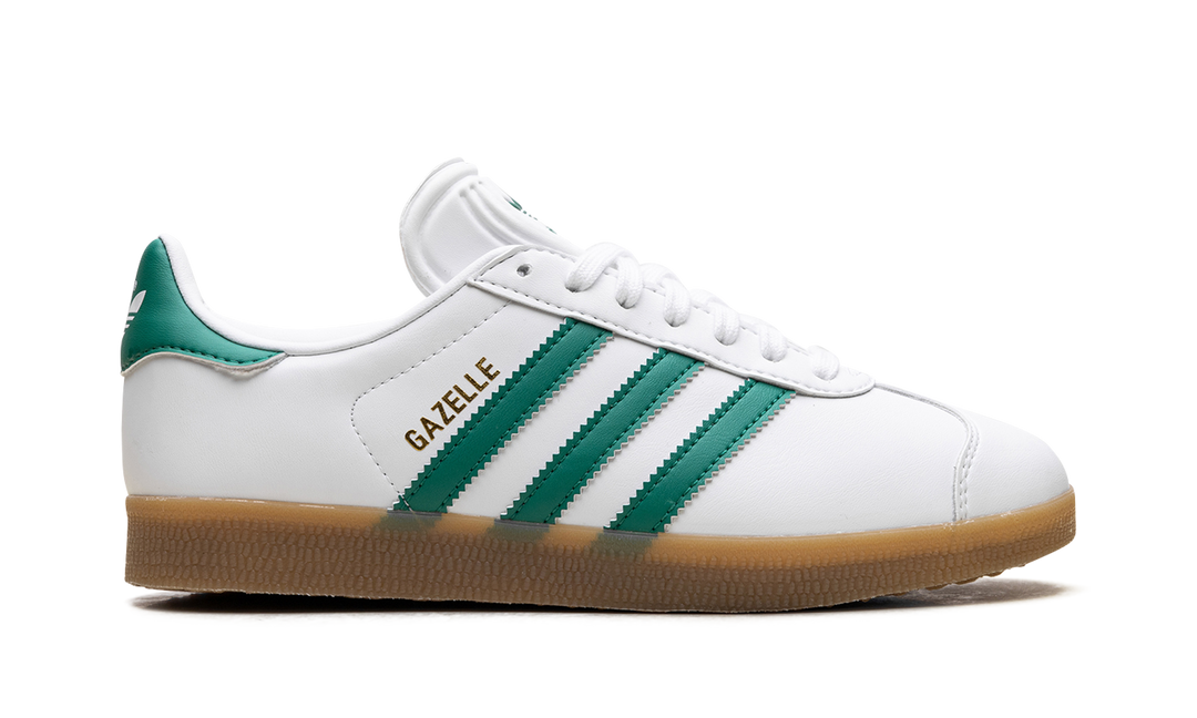 ADIDAS GAZELLE CLOUD WHITE BOLD GREEN