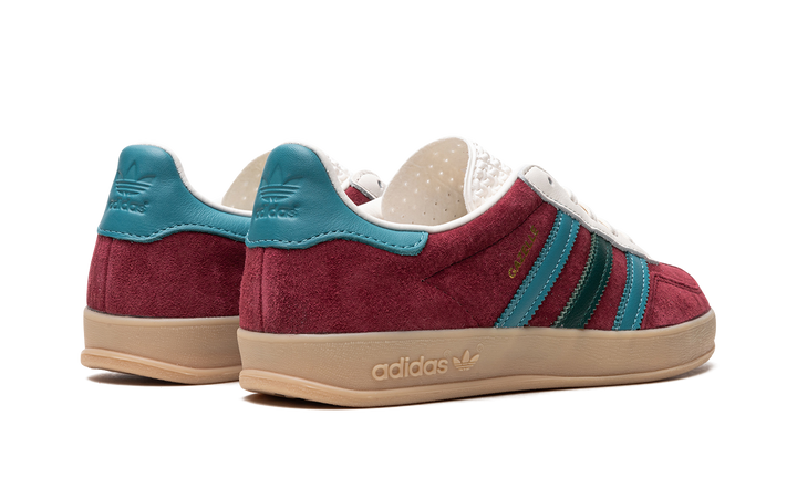 ADIDAS GAZELLE COLLEGIATE BURGUNDY GREEN