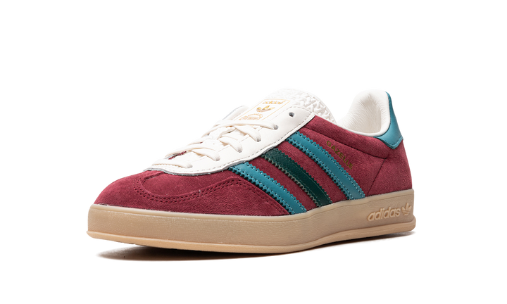 ADIDAS GAZELLE COLLEGIATE BURGUNDY GREEN
