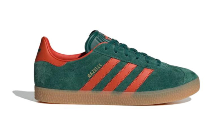 ADIDAS GAZELLE COLLEGIATE GREEN PRELOVED RED GS
