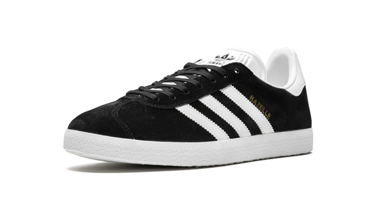 ADIDAS GAZELLE CORE BLACK WHITE GOLD