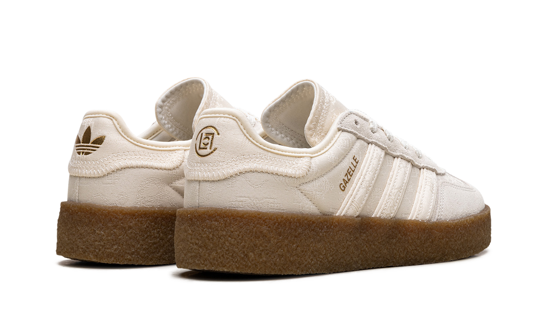 ADIDAS GAZELLE CREPE X CLOT BY EDISON CHEN CREW WHITE