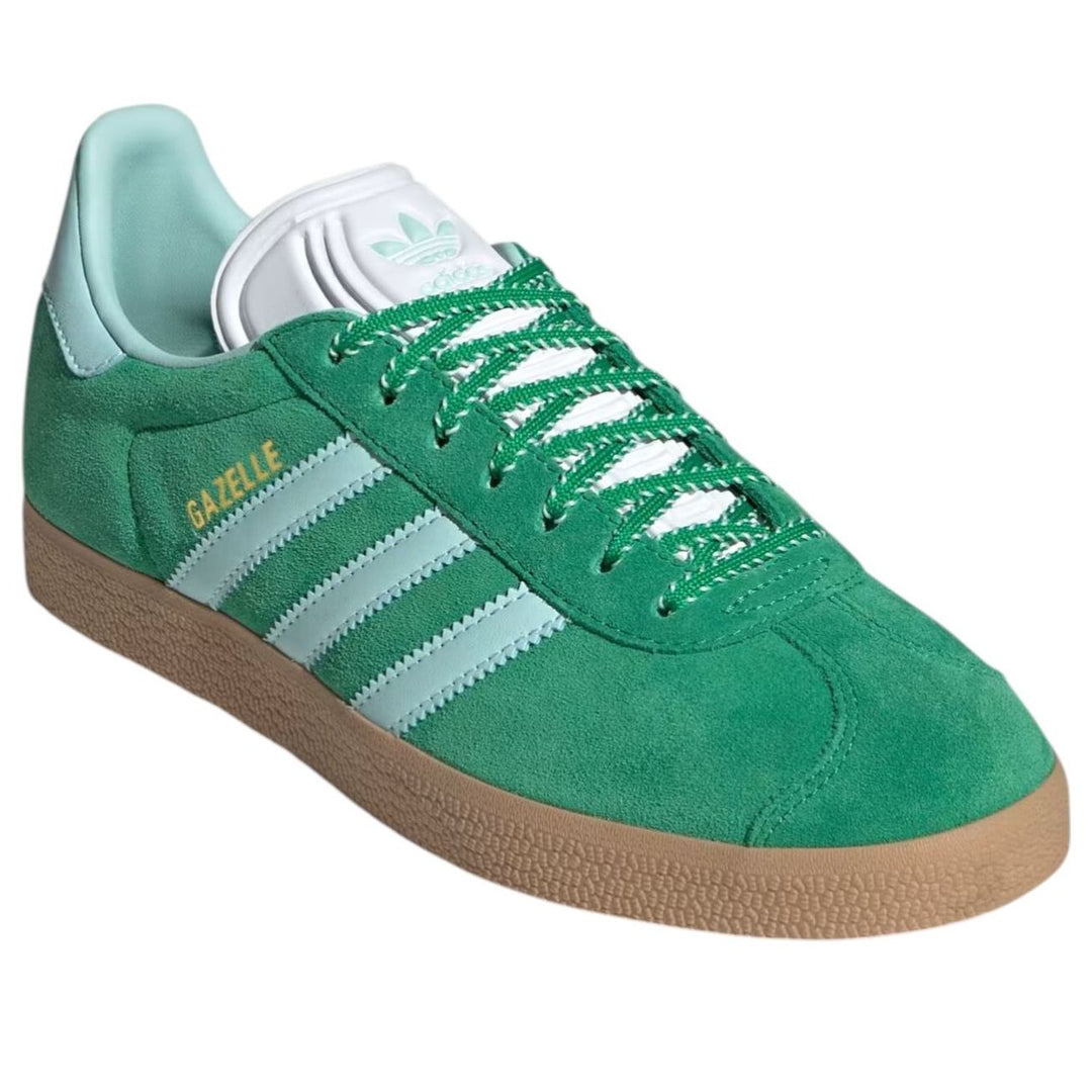 ADIDAS GAZELLE GREEN SEMI FLASH AQUA WOMENS