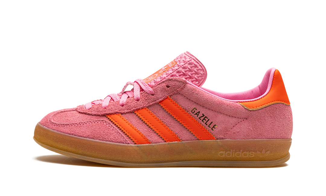 ADIDAS GAZELLE INDOOR BEAM PINK SOLAR RED WOMENS