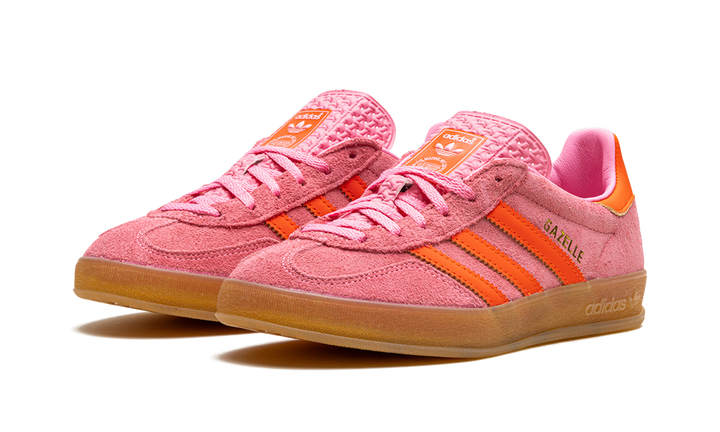 ADIDAS GAZELLE INDOOR BEAM PINK SOLAR RED WOMENS