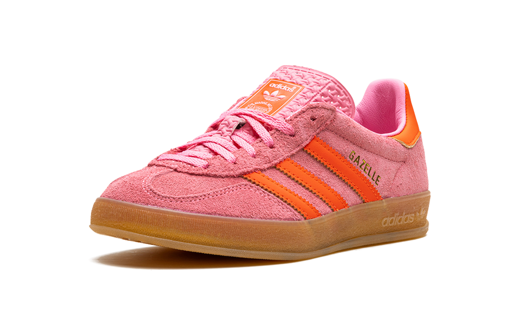 ADIDAS GAZELLE INDOOR BEAM PINK SOLAR RED WOMENS
