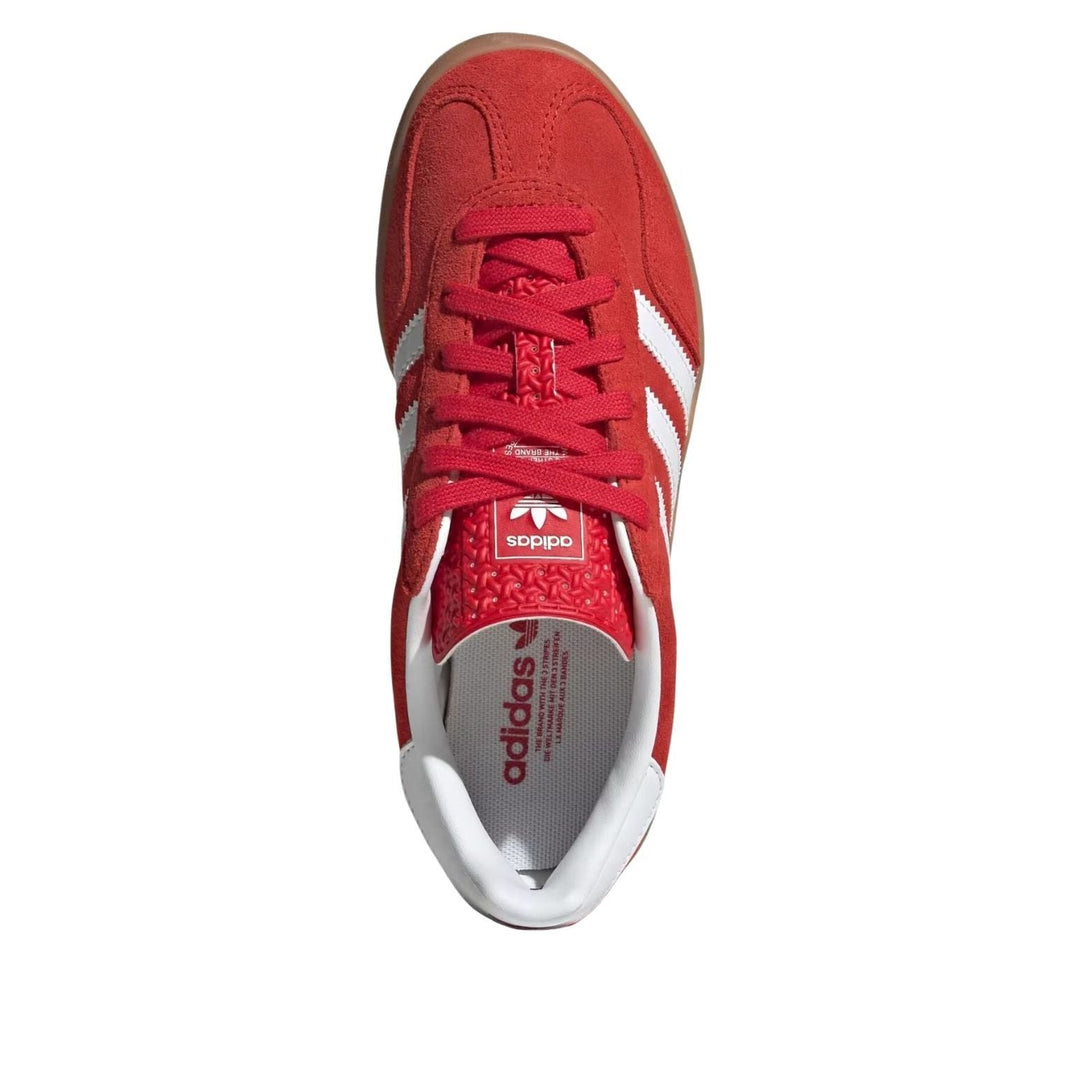 ADIDAS GAZELLE INDOOR BETTER SCARLET CLOUD WHITE GUM (GS)