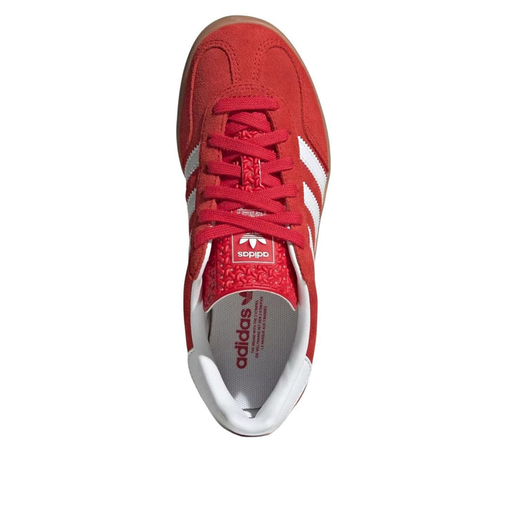 ADIDAS GAZELLE INDOOR BETTER SCARLET CLOUD WHITE GUM (GS)