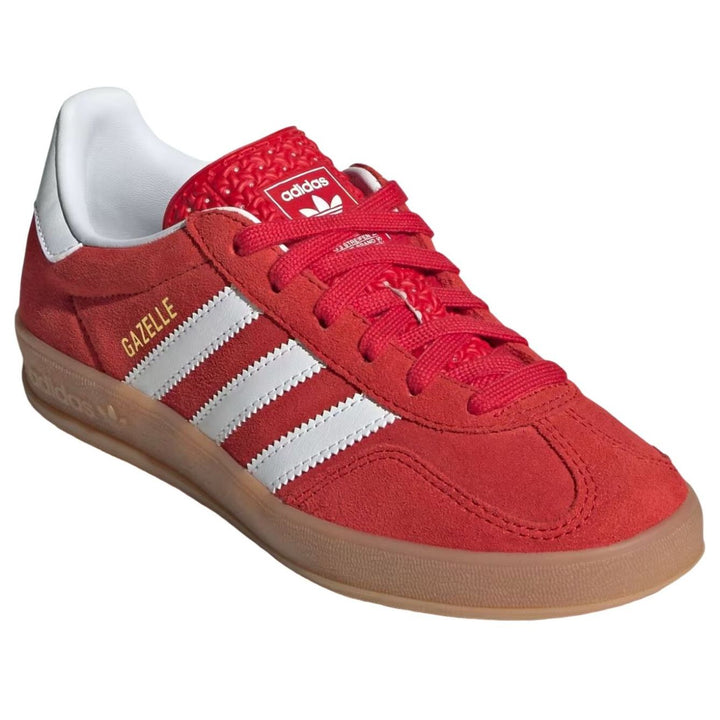 ADIDAS GAZELLE INDOOR BETTER SCARLET CLOUD WHITE GUM (GS)
