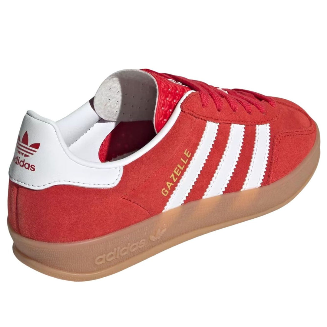 ADIDAS GAZELLE INDOOR BETTER SCARLET CLOUD WHITE GUM (GS)