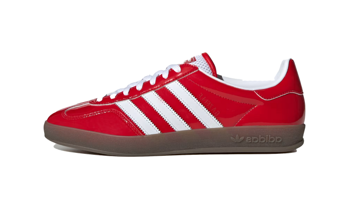 ADIDAS GAZELLE INDOOR BETTER SCARLET PATENT LEATHER
