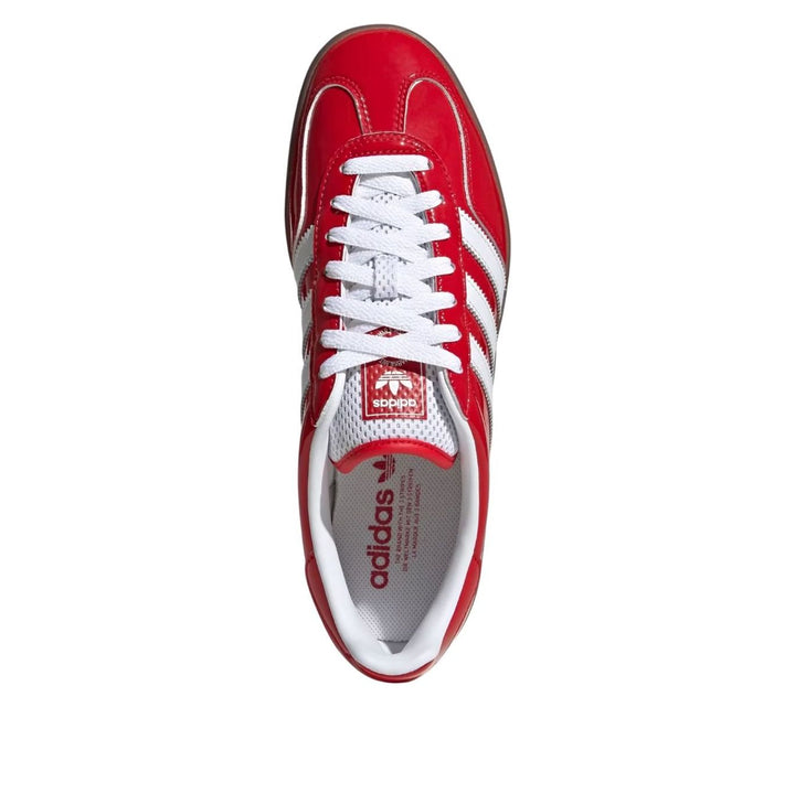 ADIDAS GAZELLE INDOOR BETTER SCARLET PATENT LEATHER