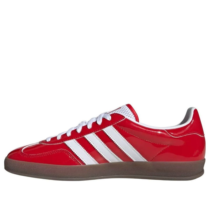 ADIDAS GAZELLE INDOOR BETTER SCARLET PATENT LEATHER