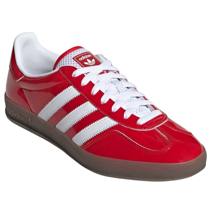 ADIDAS GAZELLE INDOOR BETTER SCARLET PATENT LEATHER