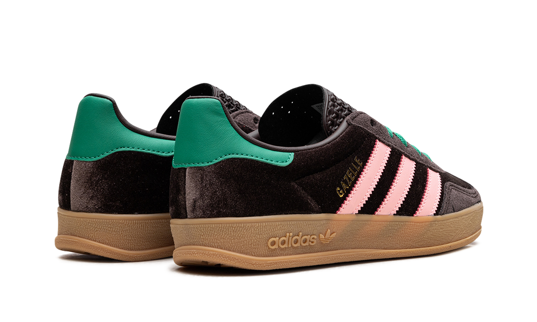 ADIDAS GAZELLE INDOOR BROWN VELVET (WOMEN&