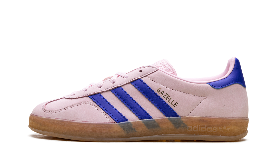 ADIDAS GAZELLE INDOOR CLEAR PINK LUCID BLUE (WOMEN&