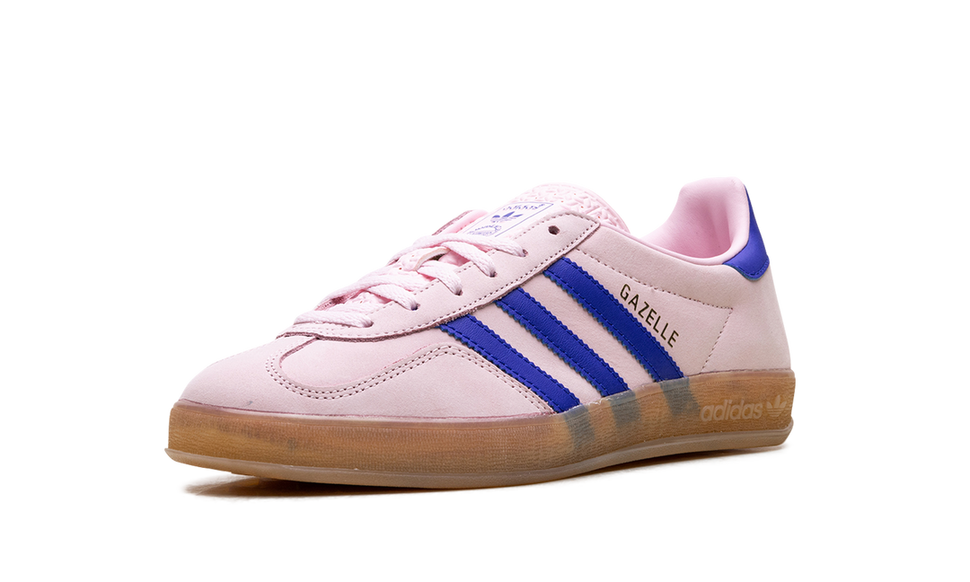 ADIDAS GAZELLE INDOOR CLEAR PINK LUCID BLUE (WOMEN&