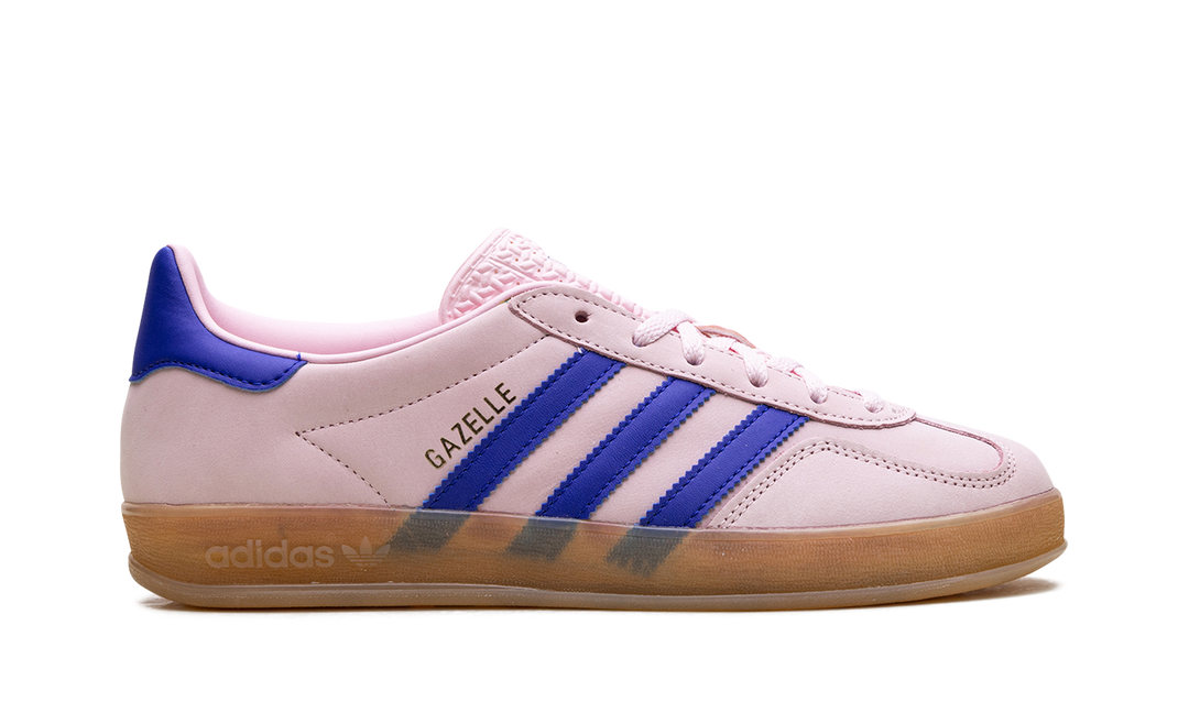 ADIDAS GAZELLE INDOOR CLEAR PINK LUCID BLUE (WOMEN&