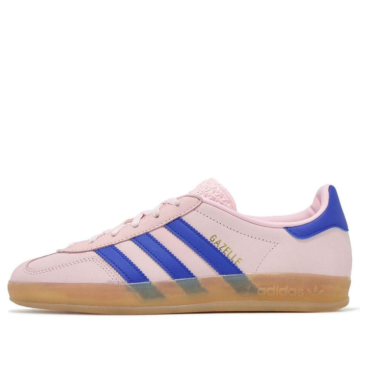 ADIDAS GAZELLE INDOOR CLEAR PINK LUCID BLUE (WOMEN&