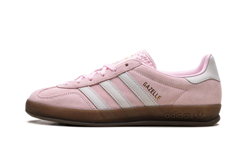 ADIDAS GAZELLE INDOOR CLEAR PINK OFF WHITE (WOMEN'S) — Stock