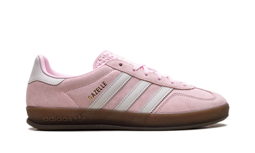 ADIDAS GAZELLE INDOOR CLEAR PINK OFF WHITE (WOMEN'S) — Stock