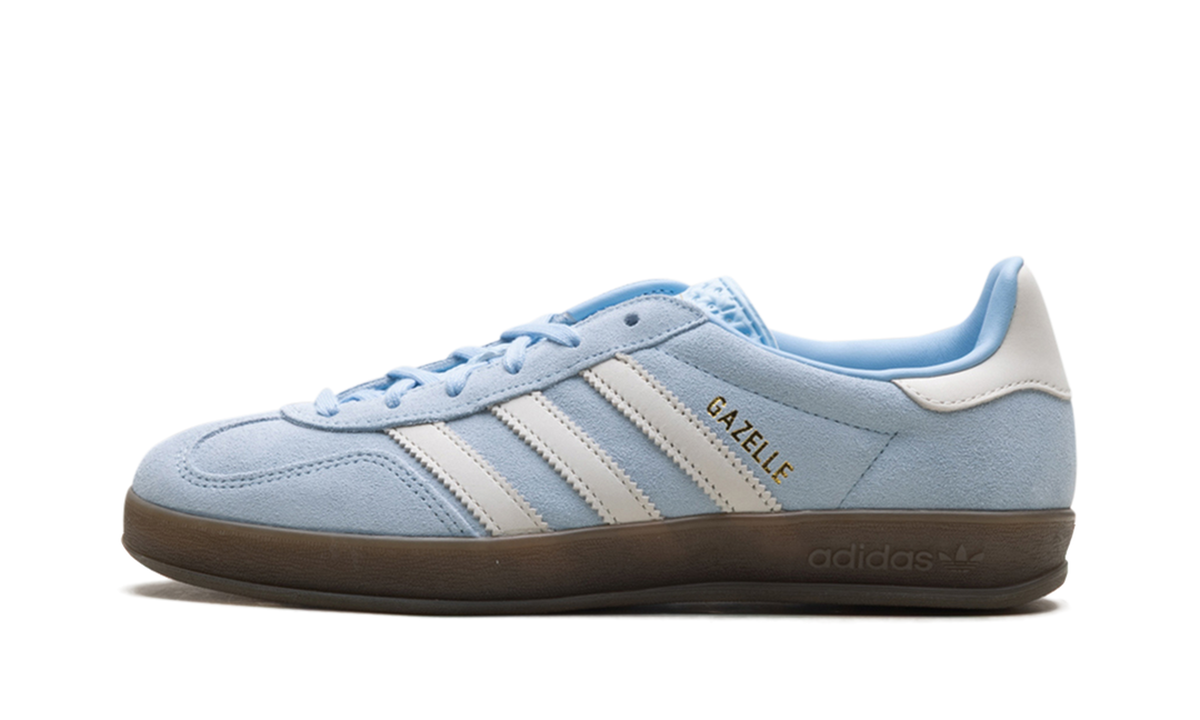 ADIDAS GAZELLE INDOOR CLEAR SKY OFF WHITE (WOMEN&