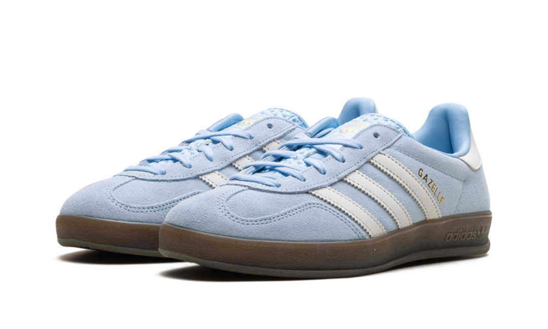 ADIDAS GAZELLE INDOOR CLEAR SKY OFF WHITE (WOMEN&