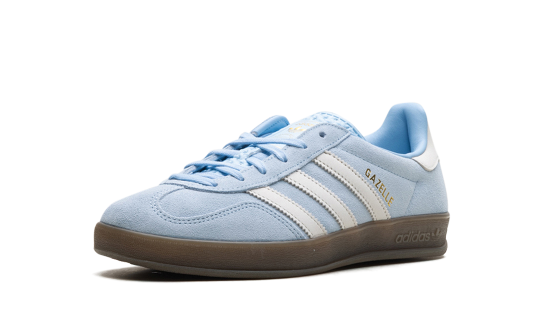 ADIDAS GAZELLE INDOOR CLEAR SKY OFF WHITE (WOMEN&