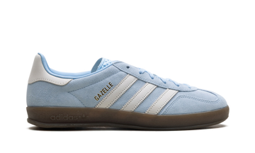 ADIDAS GAZELLE INDOOR CLEAR SKY OFF WHITE (WOMEN'S) — Stock