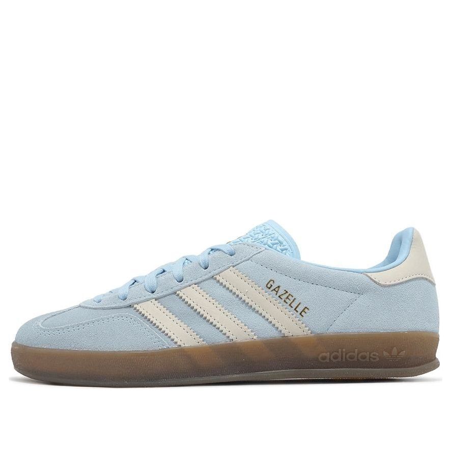 ADIDAS GAZELLE INDOOR CLEAR SKY OFF WHITE (WOMEN&
