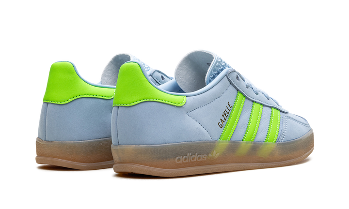 ADIDAS GAZELLE INDOOR CLEAR SKY SOLAR GREEN (WOMEN&