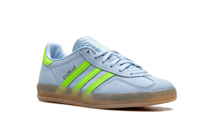 ADIDAS GAZELLE INDOOR CLEAR SKY SOLAR GREEN (WOMEN&