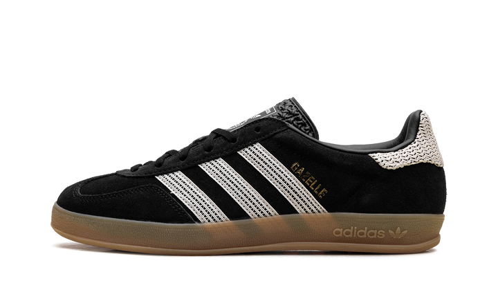 ADIDAS GAZELLE INDOOR CORE BLACK WONDER WHITE (WOMEN&