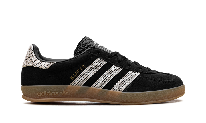 ADIDAS GAZELLE INDOOR CORE BLACK WONDER WHITE (WOMEN&