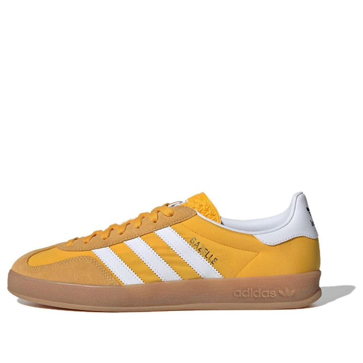 ADIDAS GAZELLE INDOOR CREW YELLOW GUM