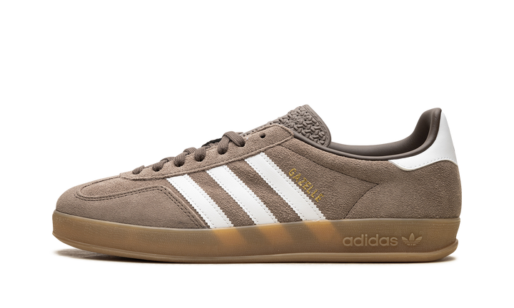 ADIDAS GAZELLE INDOOR EARTH STRATA WHITE GOLD METALLIC