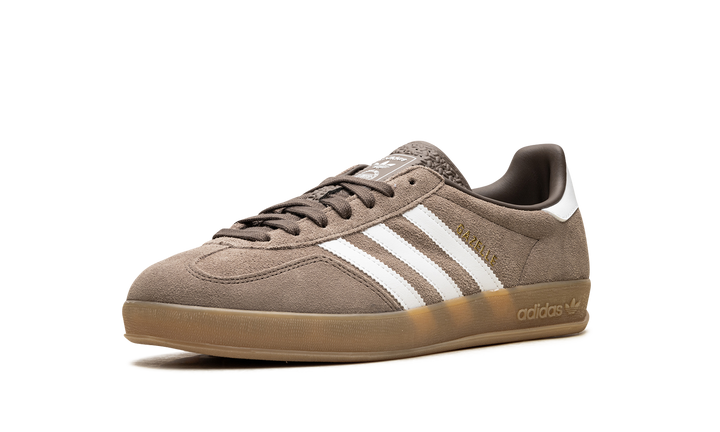 ADIDAS GAZELLE INDOOR EARTH STRATA WHITE GOLD METALLIC