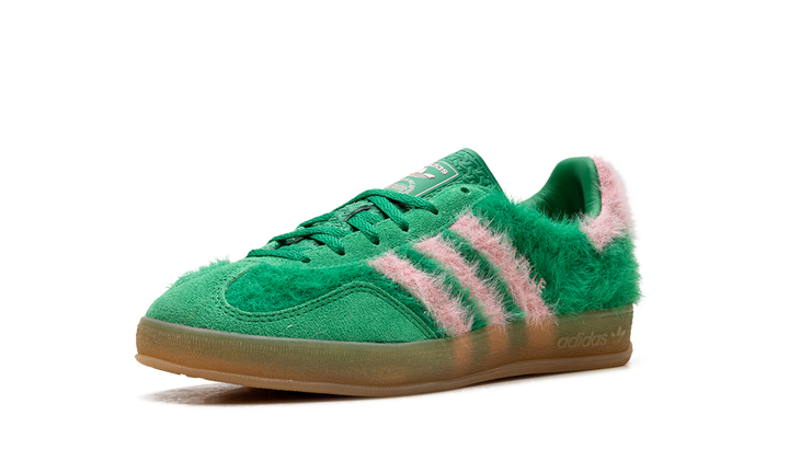 ADIDAS GAZELLE INDOOR GREEN GLOW PINK WOMENS