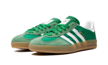 ADIDAS GAZELLE INDOOR GREEN GUM — Stock