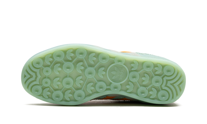 ADIDAS GAZELLE INDOOR HAZY GREEN CREW YELLOW WOMENS