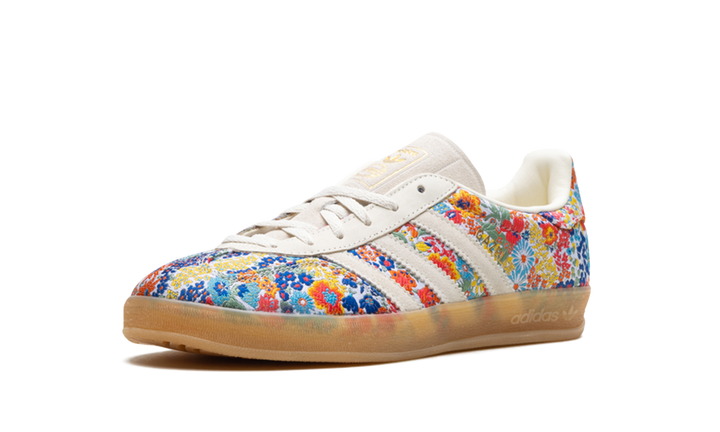 ADIDAS GAZELLE INDOOR LIBERTY LONDON FLORAL EMBROIDERY WOMENS